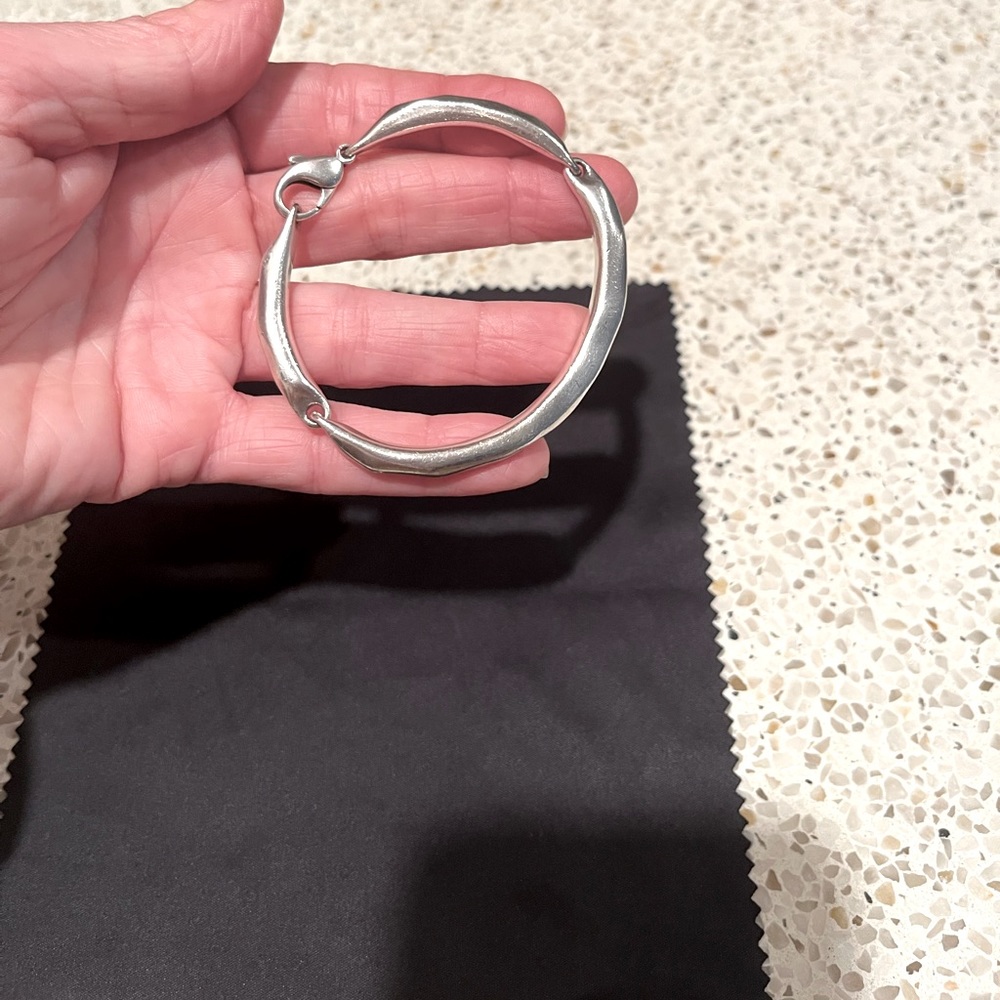 Solid Silver Designed Bracelet - image 3